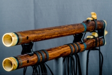 Ironwood (desert) Native American Flute, Minor, Low C-4, #J20Ga (7)